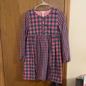 Matilda Jane Pink and Blue Checkered Kids Dress